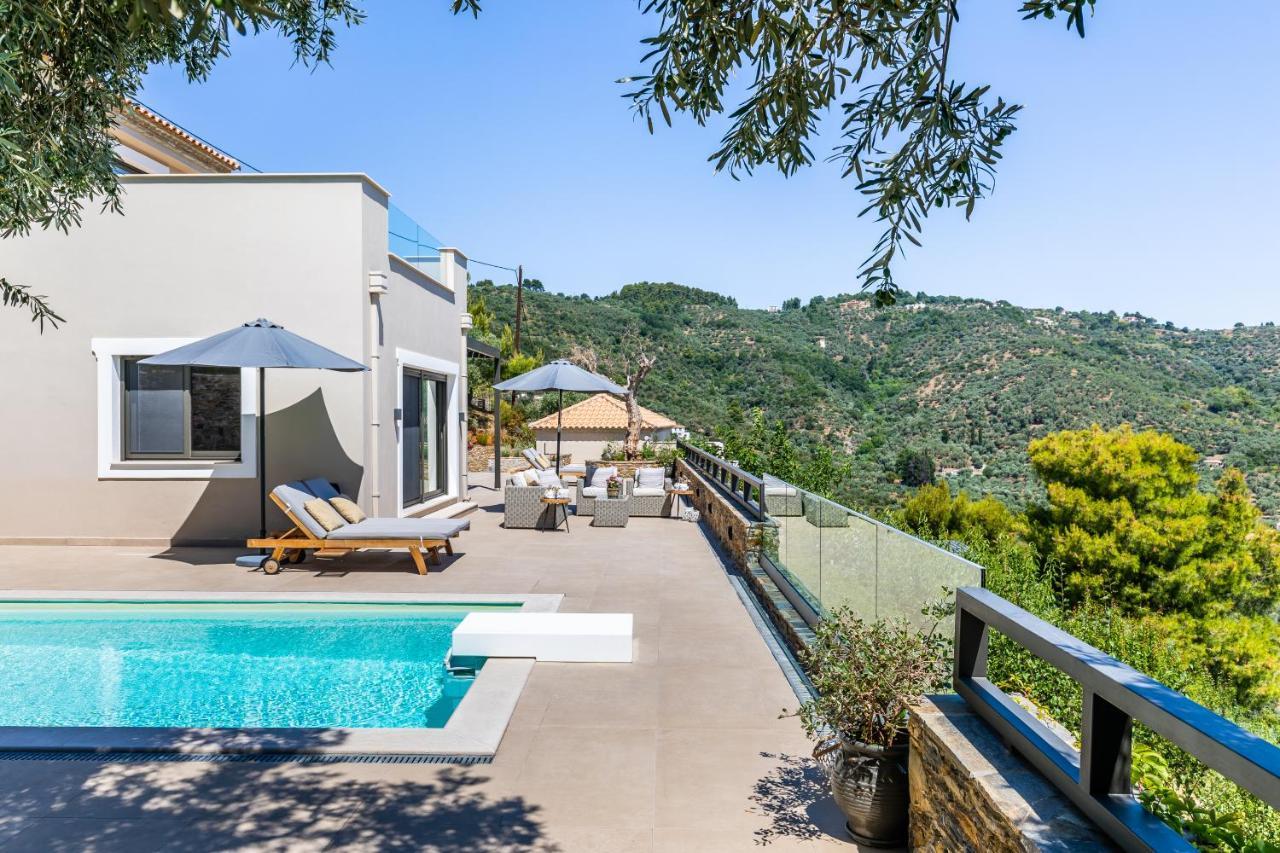 Villa Antigone Luxury Retreat Szkópelosz Kültér fotó