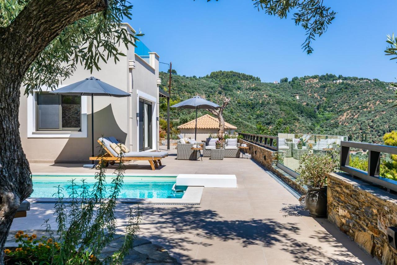 Villa Antigone Luxury Retreat Szkópelosz Kültér fotó
