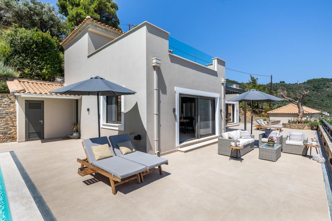 Villa Antigone Luxury Retreat Szkópelosz Kültér fotó