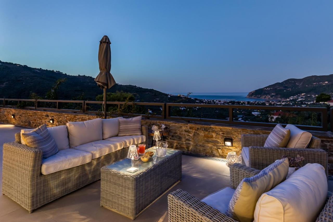 Villa Antigone Luxury Retreat Szkópelosz Kültér fotó